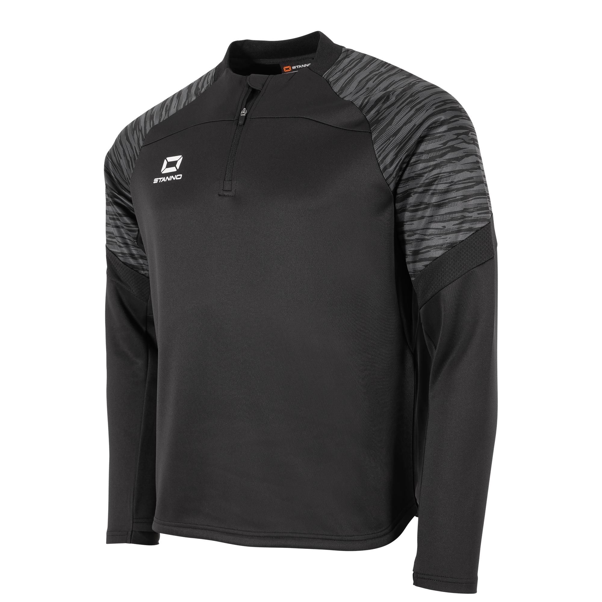 Stanno Bolt Quarter Zip Top Black