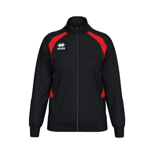 Errea Alice Tracksuit Top Black Red