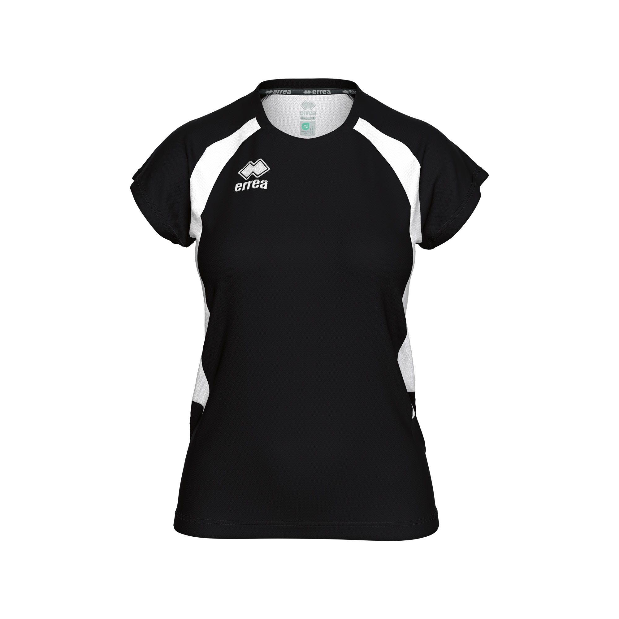 Errea Anika Volleyball Shirt Black White Errea Anika Volleyball Shirt Black White