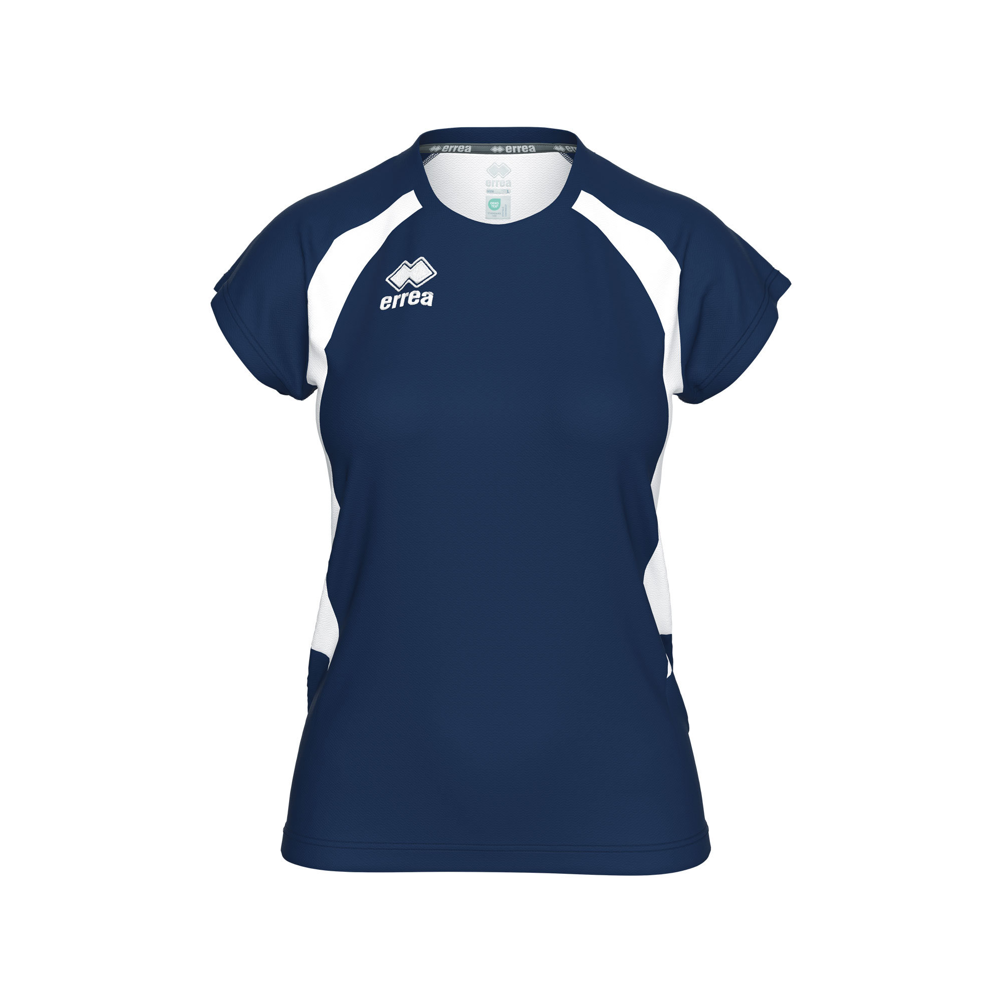 Errea Anika Volleyball Shirt Navy White Errea Anika Volleyball Shirt Navy White