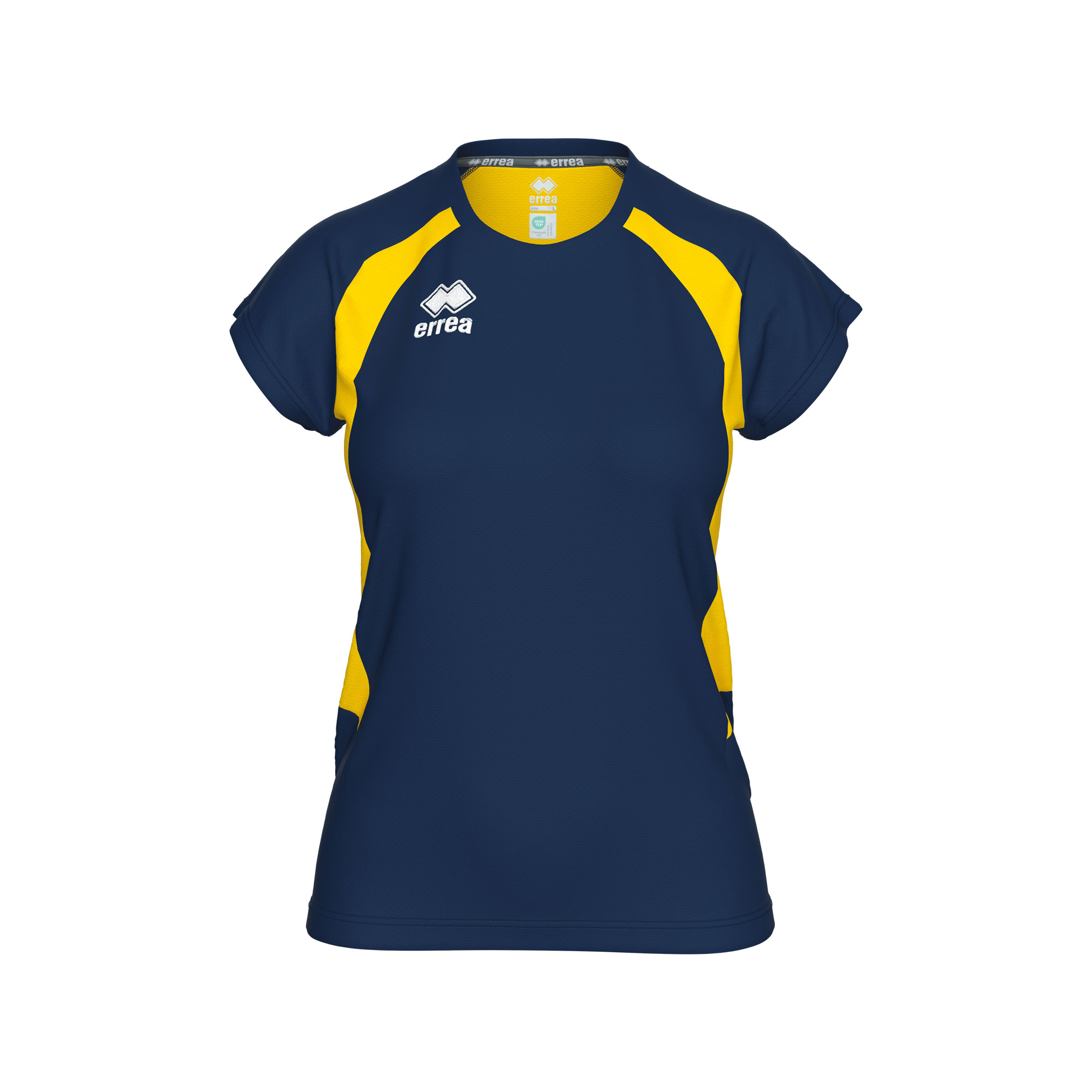 Errea Anika Volleyball Shirt Navy Yellow Errea Anika Volleyball Shirt Navy Yellow
