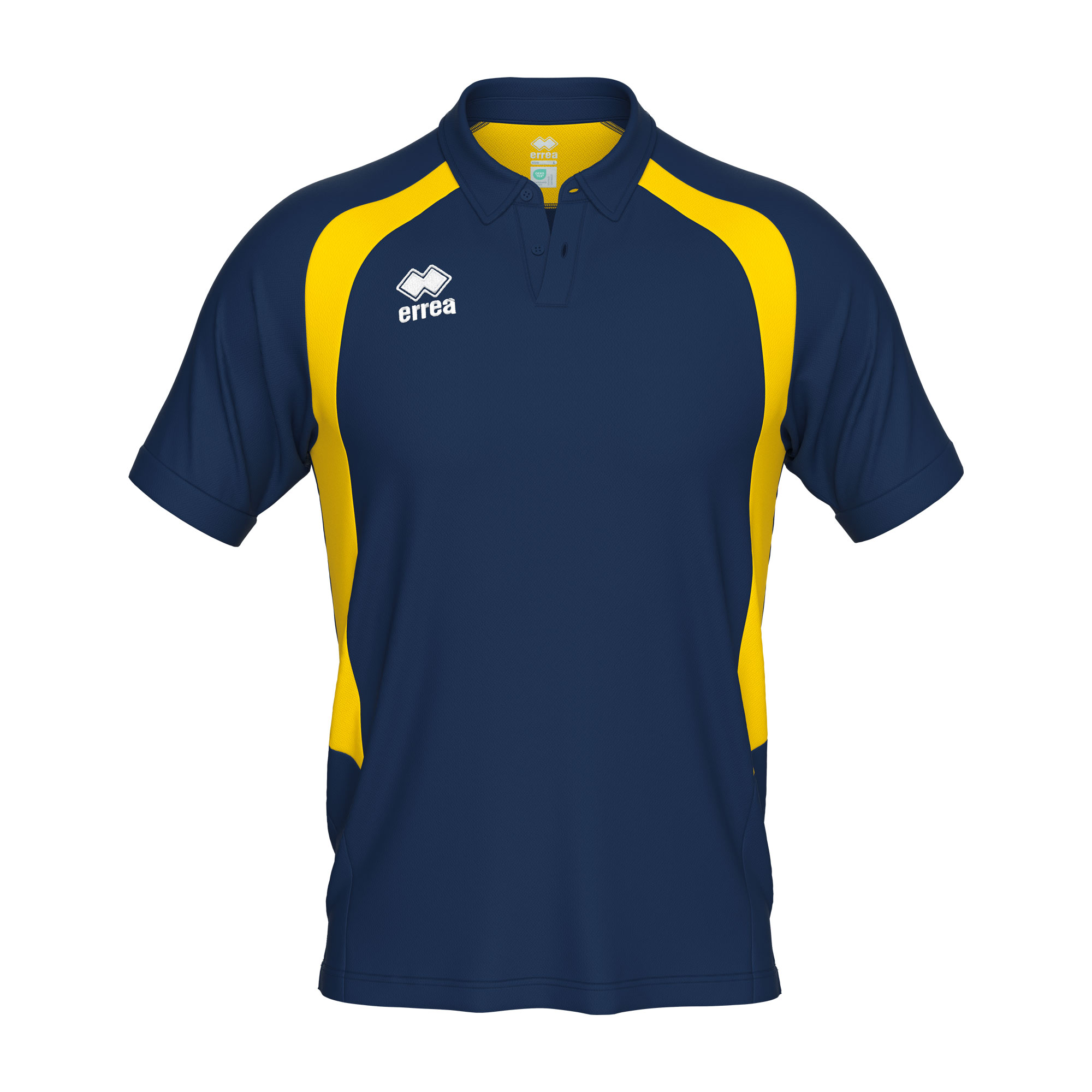 Errea Arco Polo Shirt Navy Yellow Errea Arco Polo Shirt Navy Yellow