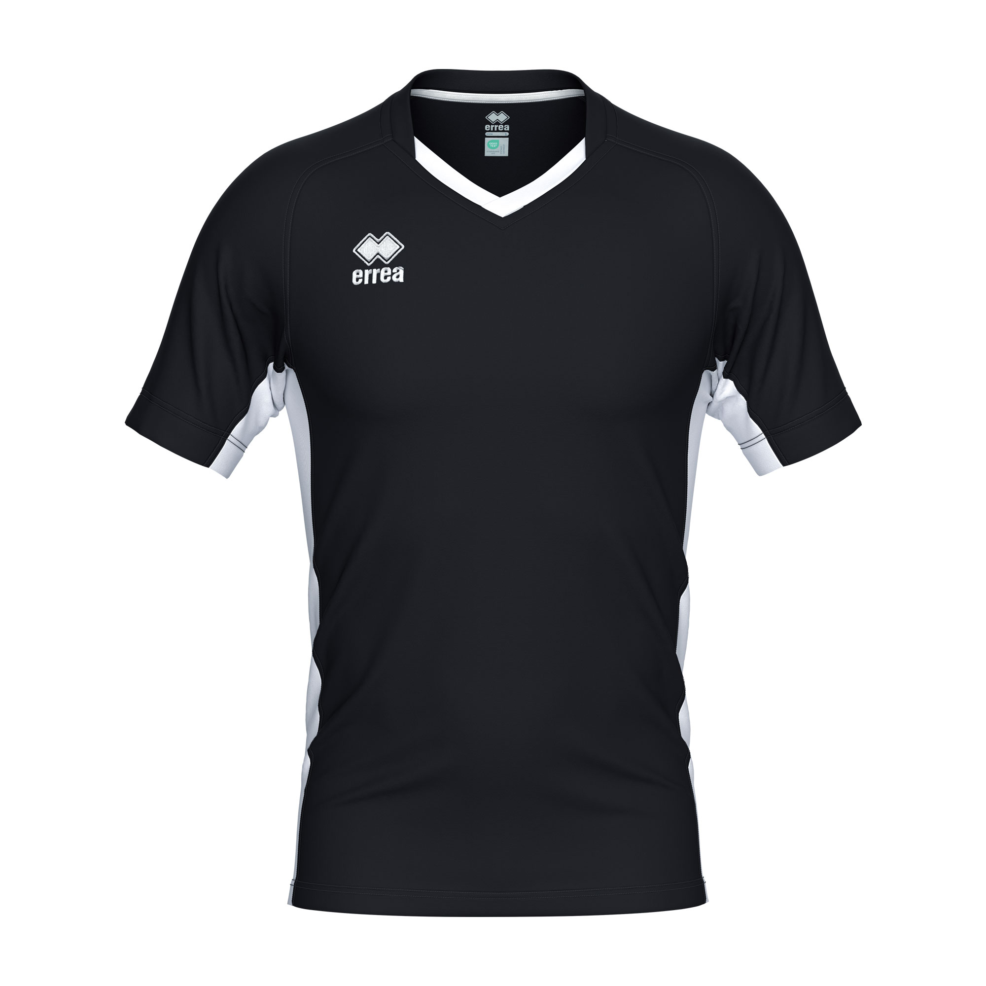 Errea Erby Rugby Shirt Black White Errea Erby Rugby Shirt Black White