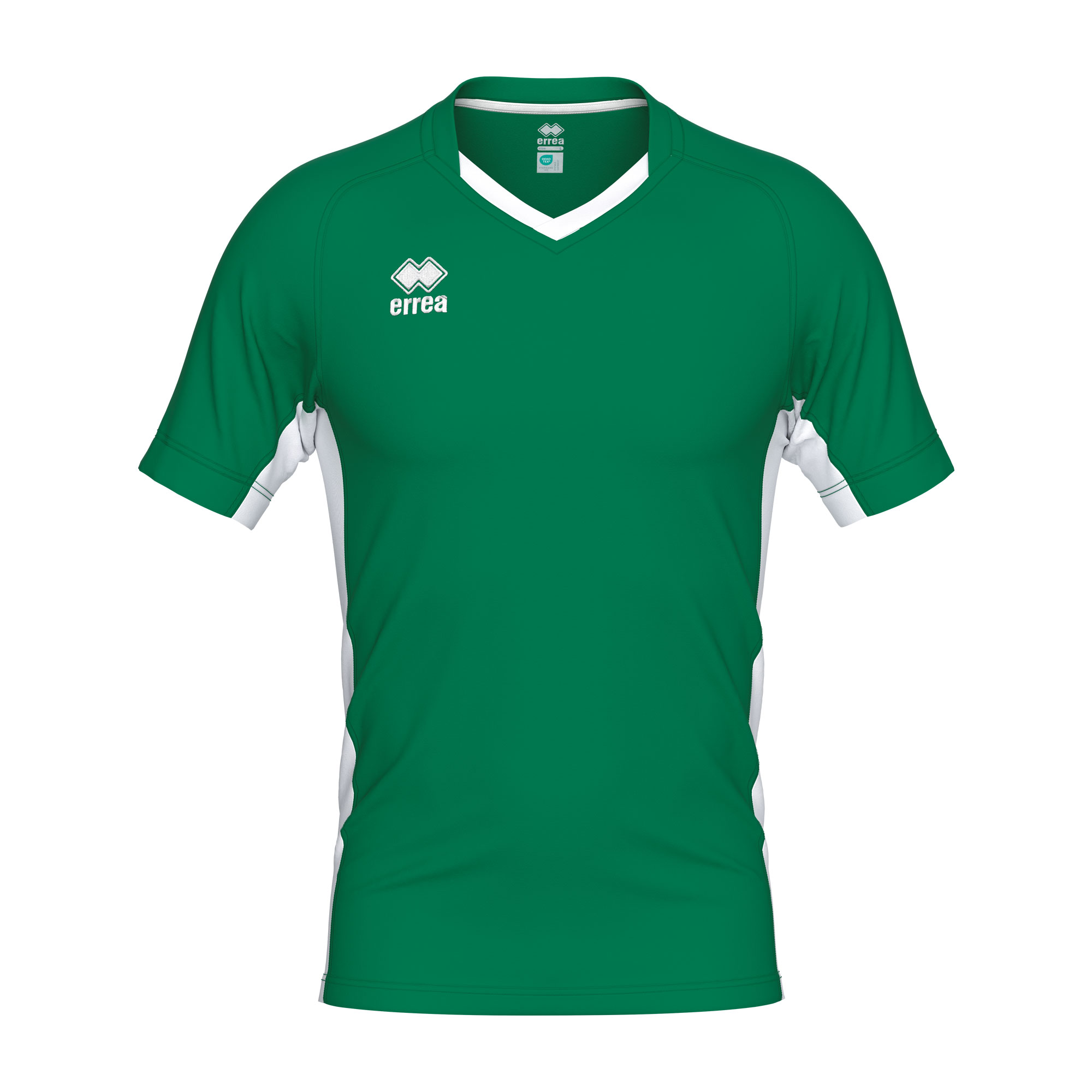 Errea Erby Rugby Shirt Green White Errea Erby Rugby Shirt Green White