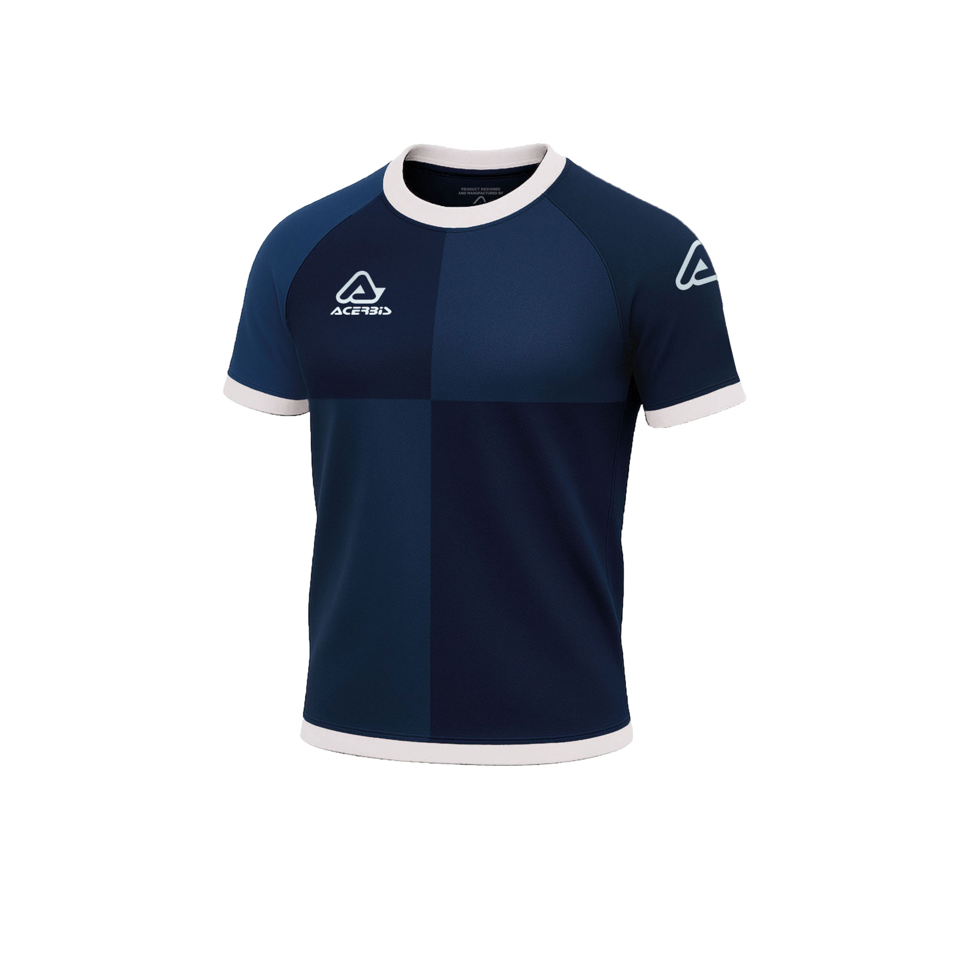 Acerbis Shadow Football Shirt Navy White Acerbis Shadow Football Shirt Navy White