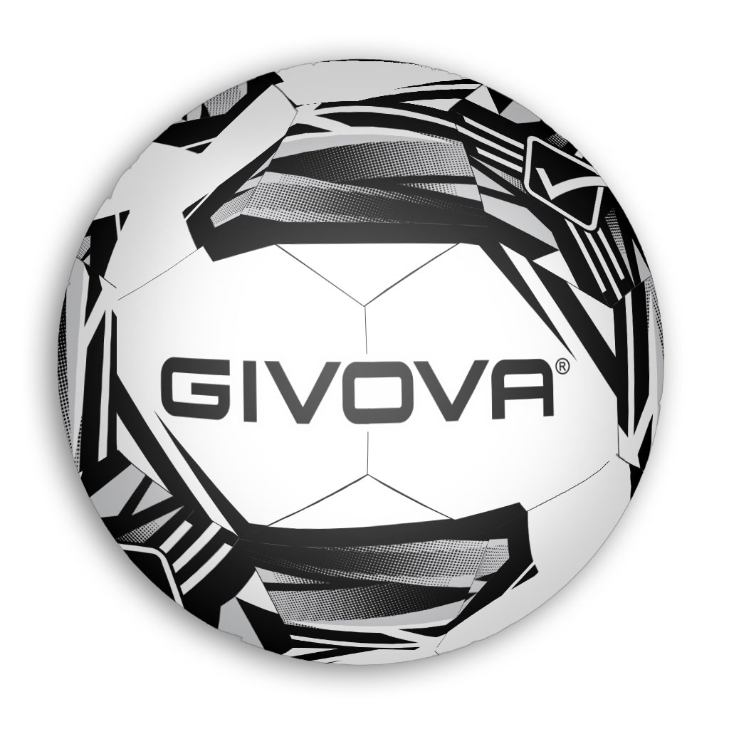 Givova New Maya Academy Football White Black Givova New Maya Academy Football White Black