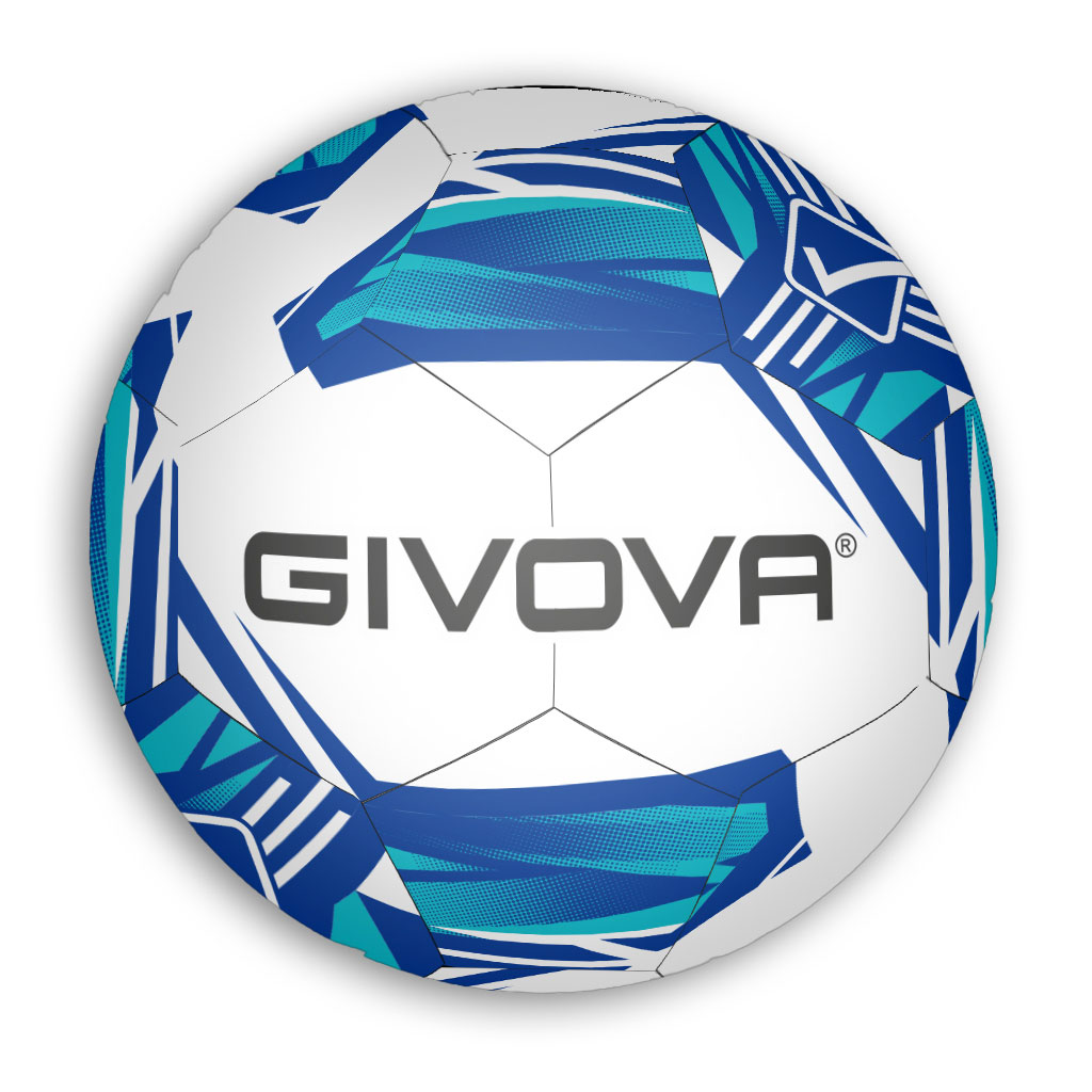 Givova New Maya Academy Football White Blue Givova New Maya Academy Football White Blue