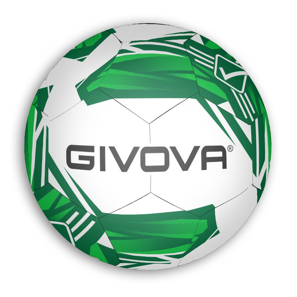 Givova New Maya Academy Football White Green Givova New Maya Academy Football White Green
